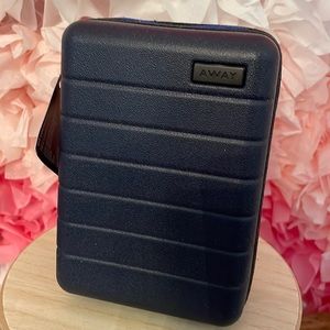 Away Mini Suitcase Luggage Toiletry Kit w/ Sunday Riley items NWT